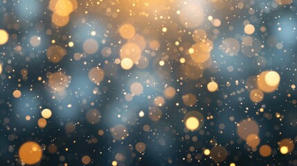 Sparkling Christmas background with bokeh effect