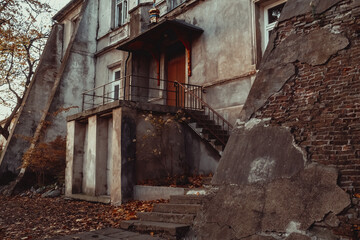 Fototapeta premium door, street, architecture, house, building, old, wall