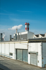 factory, chimneys, production, manufacturing, industrial