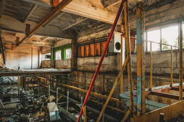 abandoned, derelict, factory, industrial, decay, ruins, urban exploration,