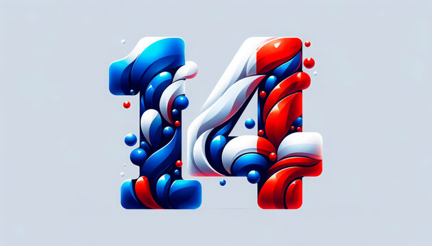 14 in frenhc