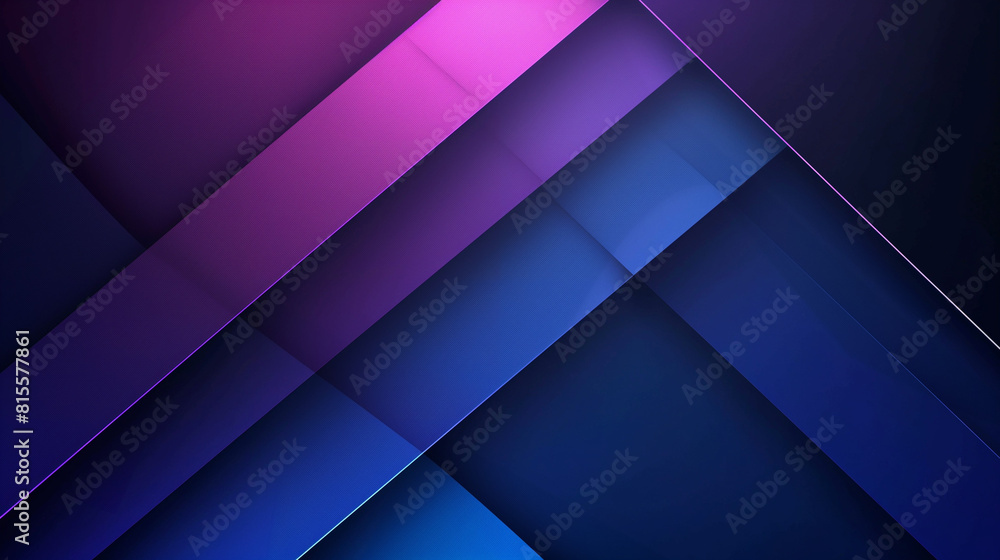 Aufkleber abstract blue background with lines, abstract background with rainbow, abstract background with glow