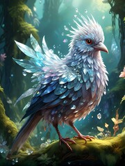 Obraz premium bird on a branch