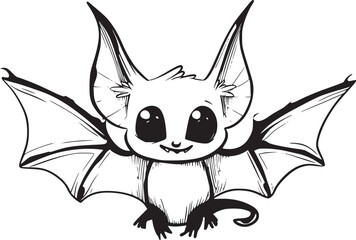Vector Draw, Cute Gargoyle, illustration