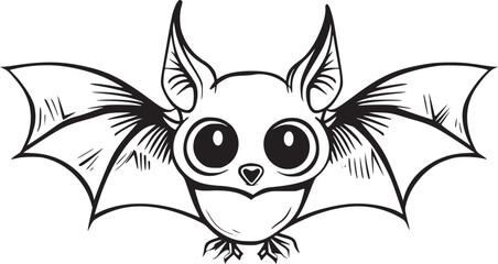 Vector Draw, Cute Gargoyle, illustration