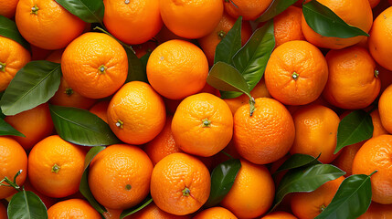 The freshness of the orange, The beauty and freshness of the bright color