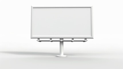 blank billboard (empty advertisement)  Empty mockup template