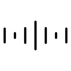 Frequency Glyph Icon Design