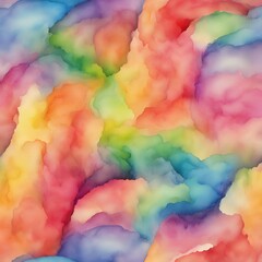 abstract background of rainbow color - 1