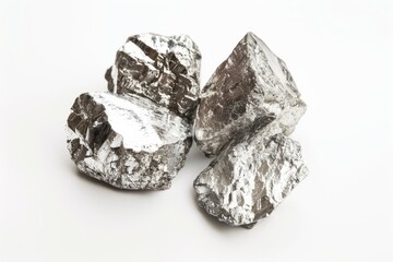 raw palladium, white background