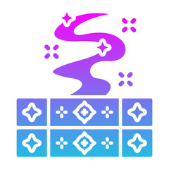 Fototapeta premium Magic books Icon