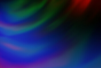 Dark Multicolor, Rainbow vector abstract bright texture.