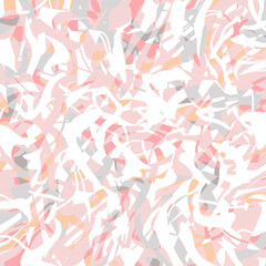 Delicate light pastel swirl marble pattern with wavy curved stripes Abstract geometric background Marbling effect
