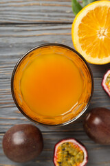 Concept of delicious and tasty exotic and tropical fruit