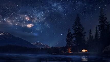 Fototapeta premium Starry Night