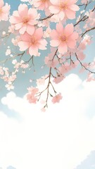 Fototapeta premium watercolor floral background, background with flowers, pattern with flowers, abstract floral background