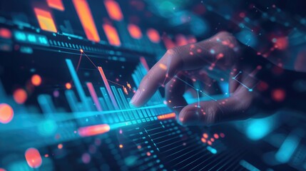 Advanced analytics techniques applied to large and complex datasets, uncovering trends, correlations, and insights to drive strategic business decisions