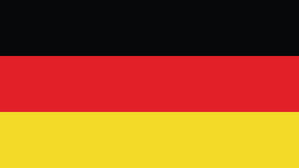 Germany flag free vector illustration