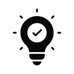 Get this amazing icon of verified idea in trendy style