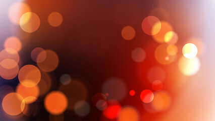 Bokeh lights. Abstract blurred background. Vibrant blur light effect. Vector illustration.
