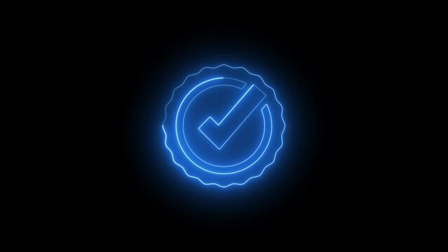 check mark animation and double check icon. Yes tick. Correct check mark symbol.