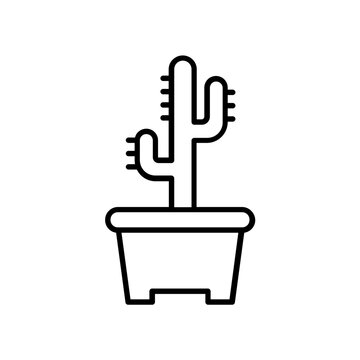 recommend clip art: cactus icon. outline icon