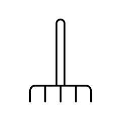 pitchfork icon. outline icon