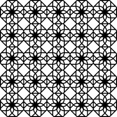 Fototapeta premium Batik Geometric Seamless Patterns Collection