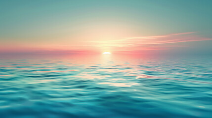 Obraz premium Calm vector landscape background