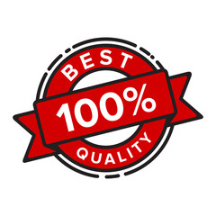 Certified quality business label stamp design