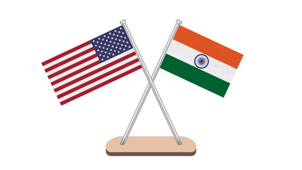 USA india Flag