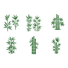 Naklejka premium bamboo illustration bundle 