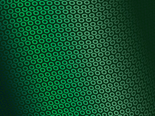 Futuristic green abstract background. Geometric green pattern forms abstract vector background. Green modern background.