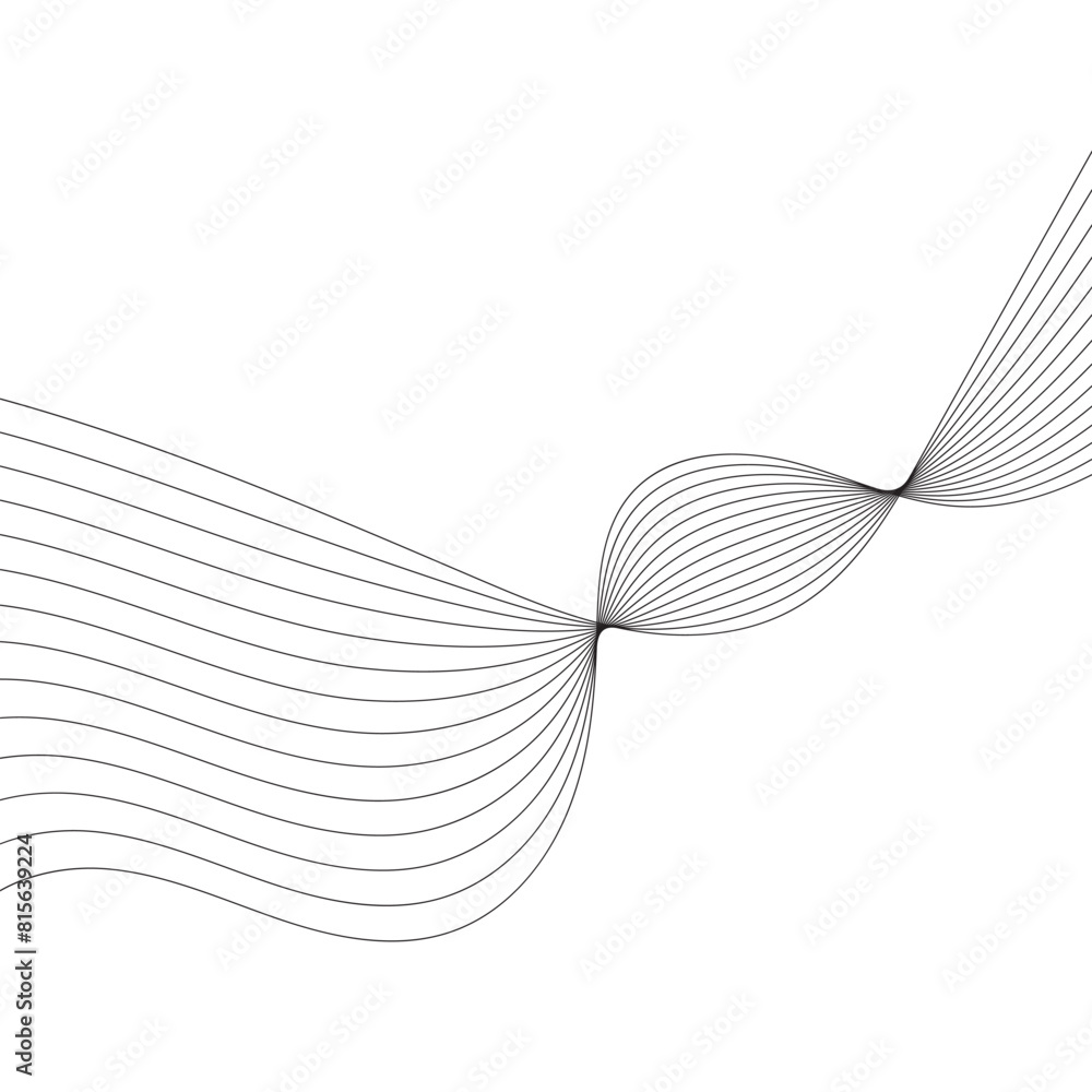 Poster abstract dotted halftone waves collection. black and grey digital wavy dot, twisted wave line and ha