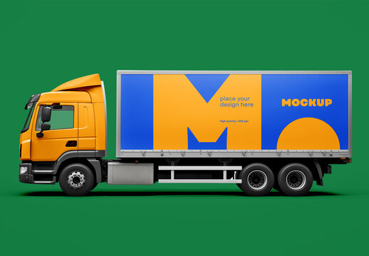 Truck Mockup Generated with AI