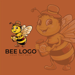 bee logo mascot
