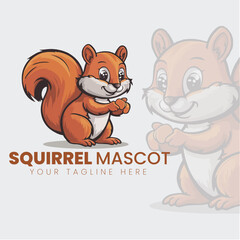 Squirrel mascot 