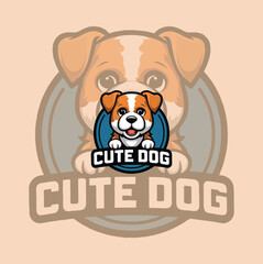 Dog cute mascot 