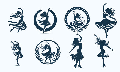 Women Dancing Silhouette