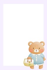 Teddy bear background so cute 