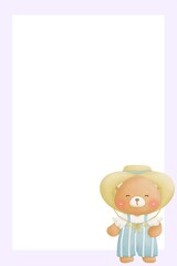 Teddy bear background so cute 