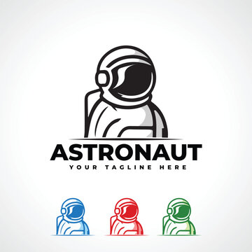 Astronaut Logo Design