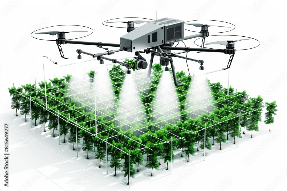 Aufkleber drone monitoring and advanced technology redefine sustainable management and precision farming in mo
