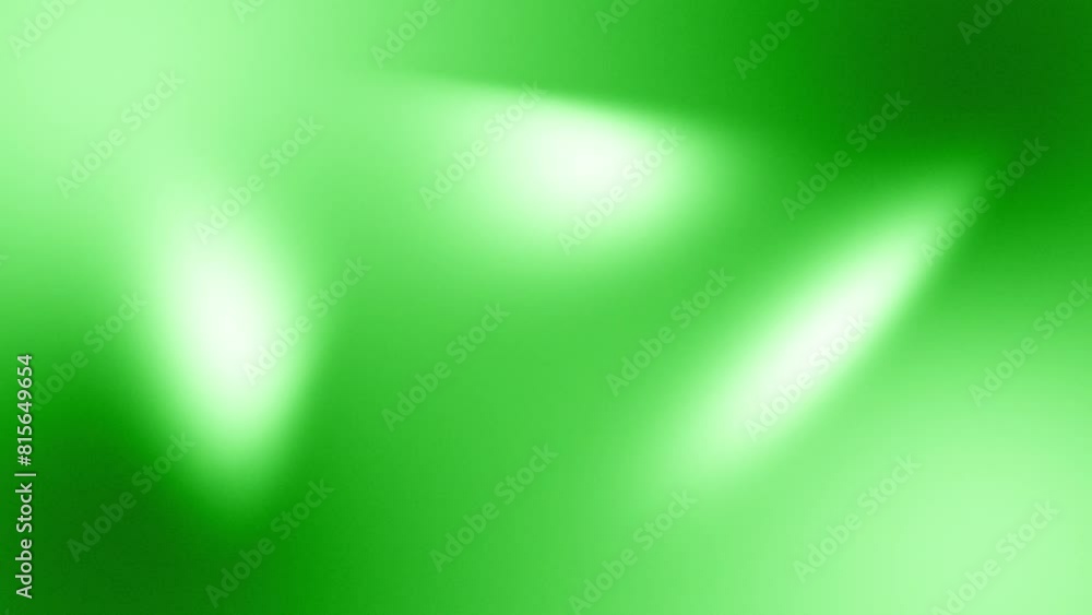 Poster seamless slow green blur abstract background defocused light for loop playback. 4k slowly blurred mo