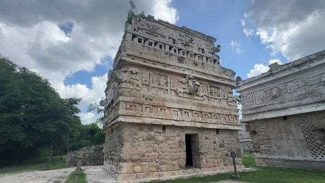 La Iglesia in the Las Monjas complex in Chichen Itza archaeological site in Tinum, Yucatan, Mexico