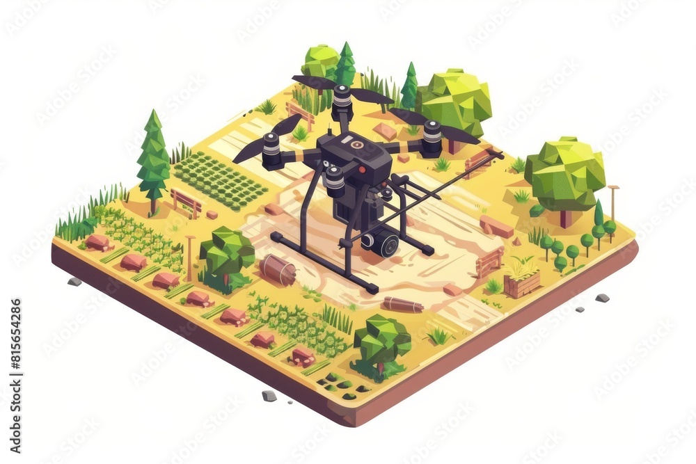 Poster precision farming and sustainable management in sprawling cornfields are enhanced by the application