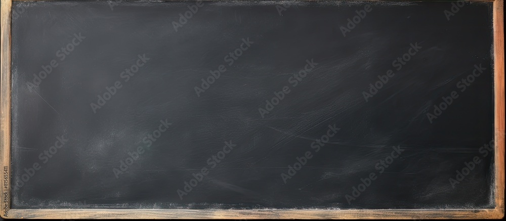 Poster dirty black chalkboard as background space for text. copy space available