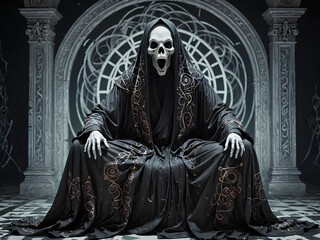 AI image generate angel of death