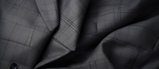 Background texture pattern cloth wool suit gray A genuine flannel is always made of carded yarn carded flannel is ideal in the cold months of the year it is heavy cozy and soft. copy space available