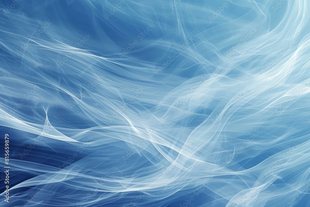 Poster dynamic abstract wind background. soft wave graphic. generate ai